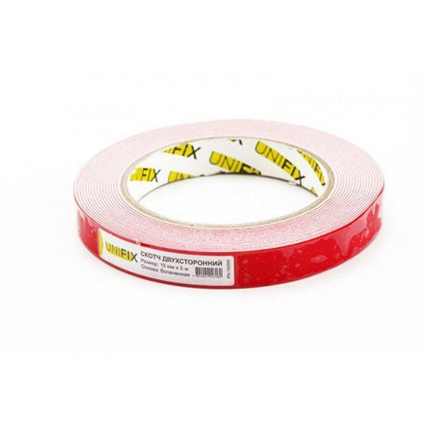 Скотч двухсторонній на спіненій основі 15мм*5м білий Харків - фото 1