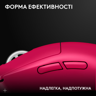 Мишка Logitech G Pro X Superlight 2 Lightspeed Wireless Magenta (910-006797) Вінниця - фото 8