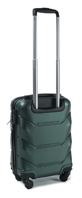 Чемодан пластиковый WINGS 147 микро 51 см темно-зеленый Киев - изображение 2