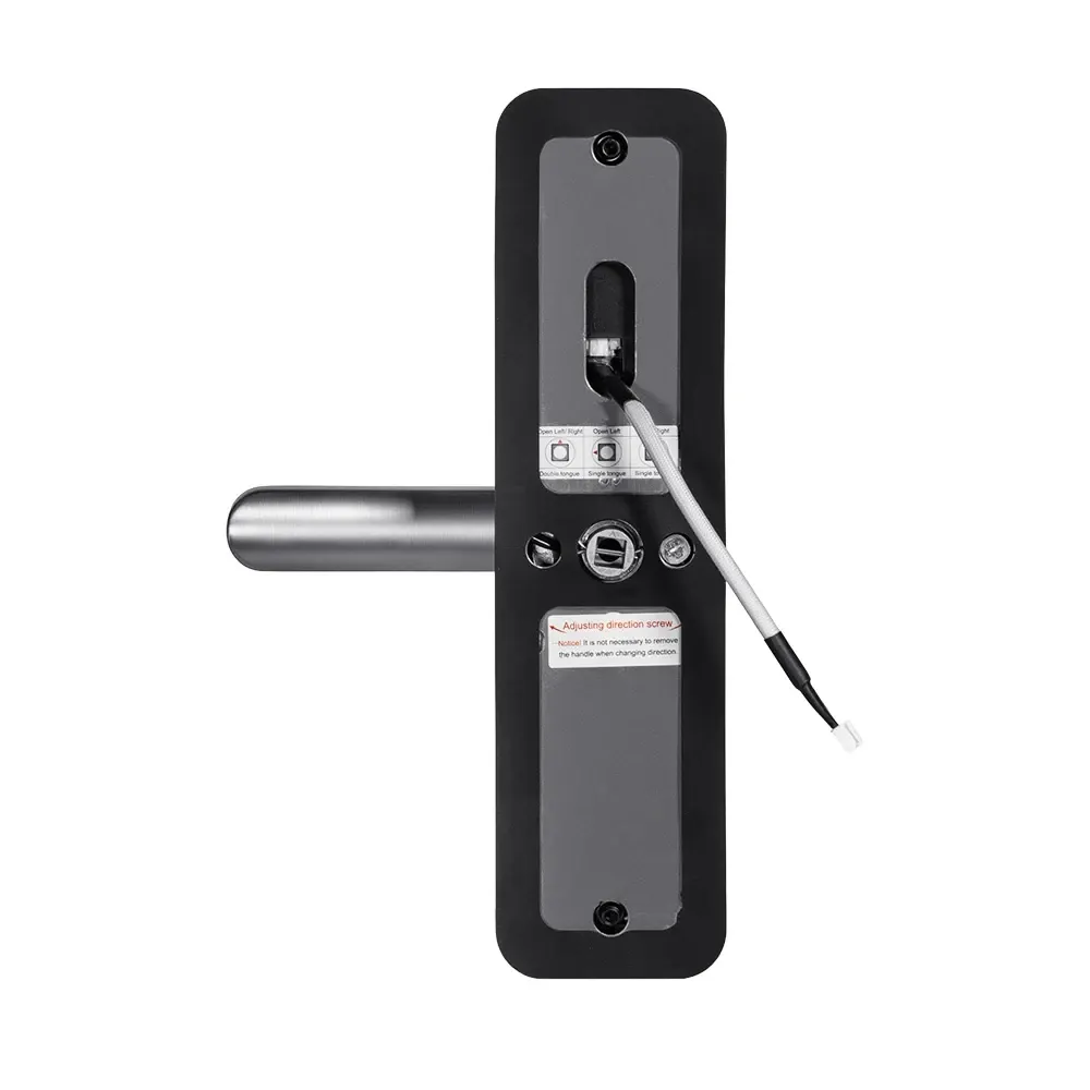 Замок біометричний автономний Trinix TRL-5405BTF Silver L/R з Bluetooth, зчитувачем відбитків пальців і карт Mifare (65-00088) Киев - изображение 5