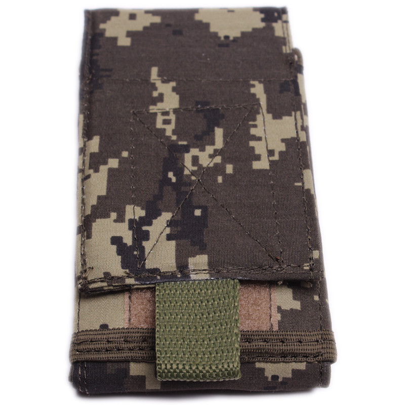 Подсумок под телефон тактический чехол для телефона пиксель с системой велкро и Молли Одесса - изображение 5