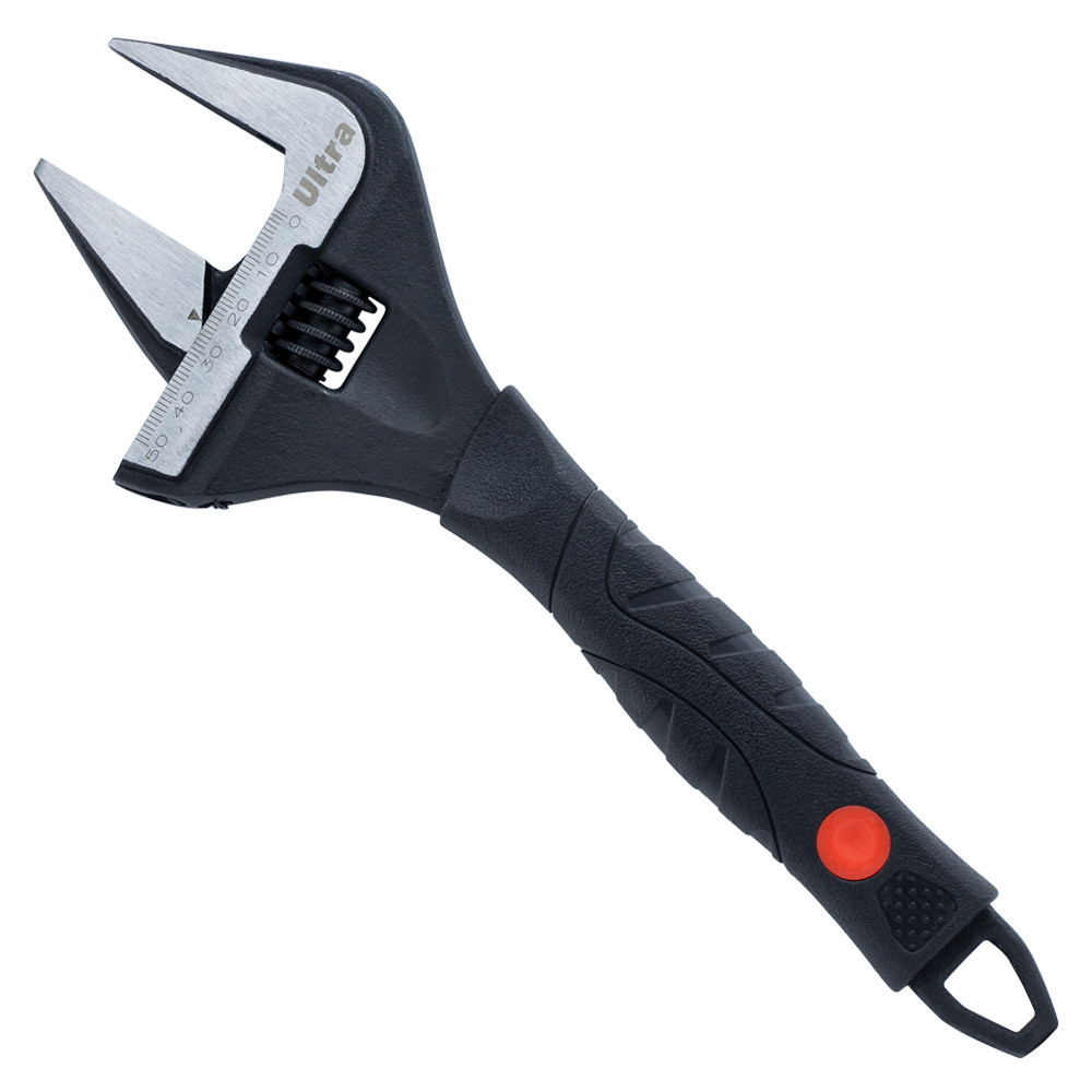 Ultra Ключ разводной с тонкими губками 255мм, 0-50мм CrV ULTRA (4100132) Киев - изображение 1