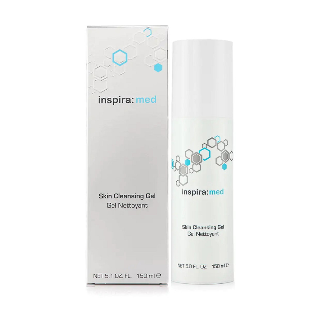 Очищуючий гель для всіх типів шкіри Skin Cleansing Gel Inspira Med 150 мл Київ - фото 1