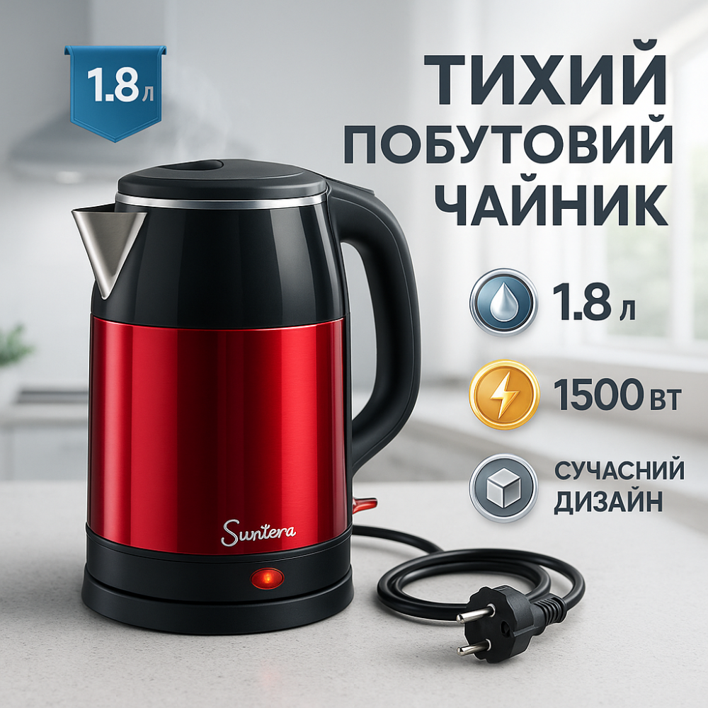 Чайник электрический домашний, Чайник для бытового использования Тихий бытовой SQ-97 Львов - изображение 10