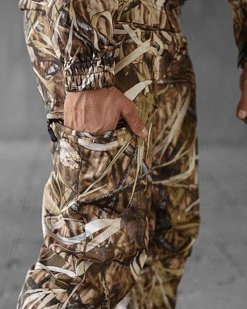 Тактичний маскувальний костюм софтшел SoftShell Очерет Одесса - изображение 5