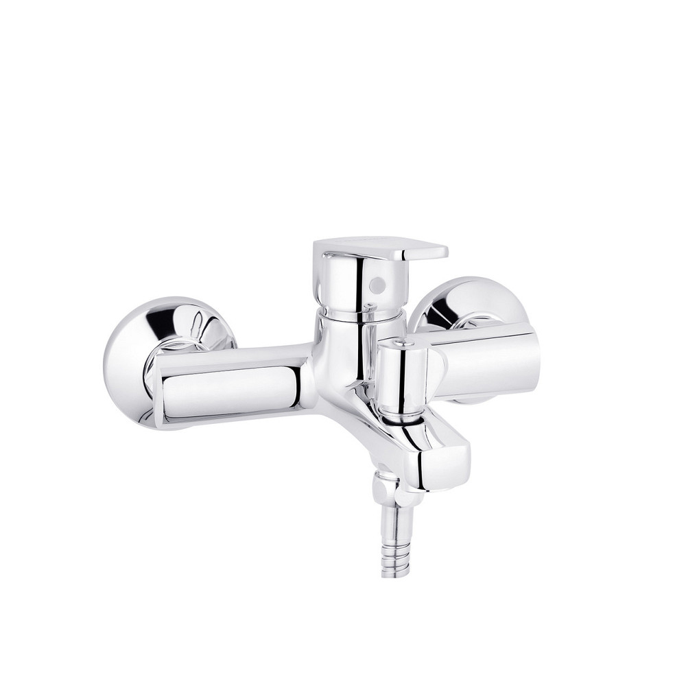 Смеситель для ванны Kroner KRP Brocken - C060 с душевым гарнитуром, хром Киев - изображение 1