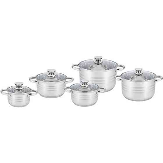 Набір посуду для дому UNIQUE, Набір каструль для дому з антипригарним покриттям якісних каструль ZU-83 Івано-Франківськ