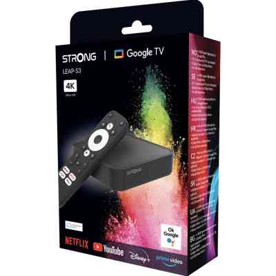 Медіаплеєр Strong LEAP-S3 Android TV BOX (LEAP-S3) Вінниця