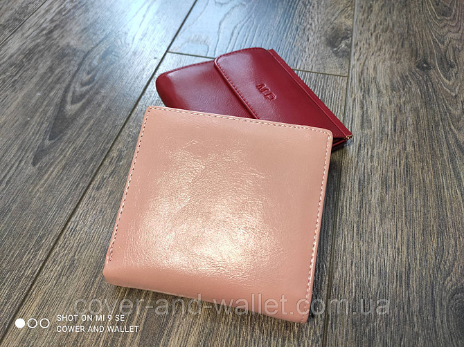 Светло-розовый маленький женский кошелек с удобной монетницей MD collection Киев - изображение 6