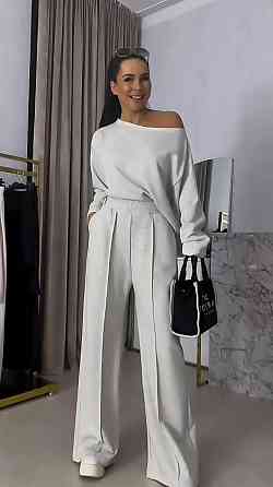 Женский прогулочный костюм двойка: кофта и штаны двунить Одесса