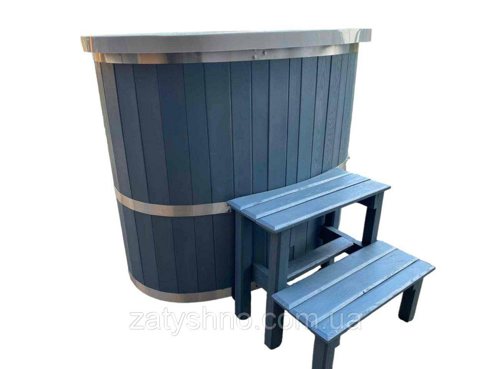 Купель серая 120*80*112 с ясеня Киев - изображение 4