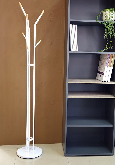 Вішак SANDER білий/бук Київ - фото 2