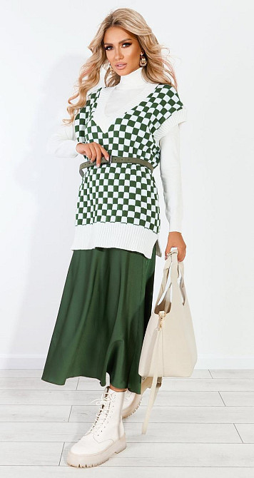 Вязанная жилетка (42-46) Киев - изображение 7