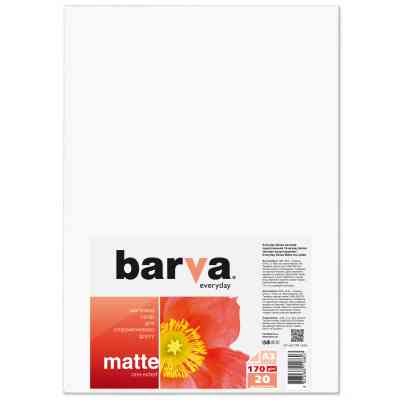 Фотопапір Barva A3 Everyday Matte 170г, 20л (IP-AE170-324) Вінниця