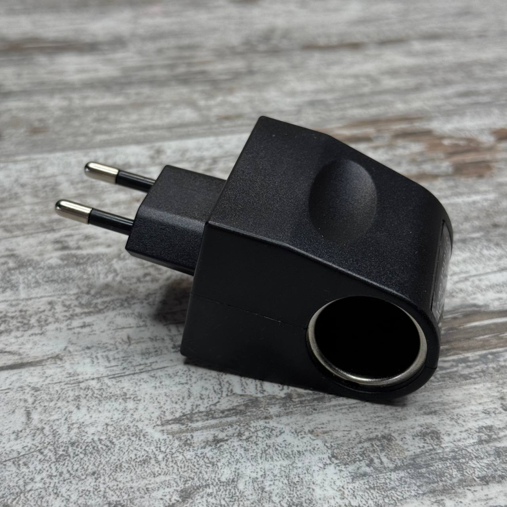 Переходник преобразователь с розетки 220В на прикуриватель 12В 500мА адаптер для авто аксессуаров Киев - изображение 4