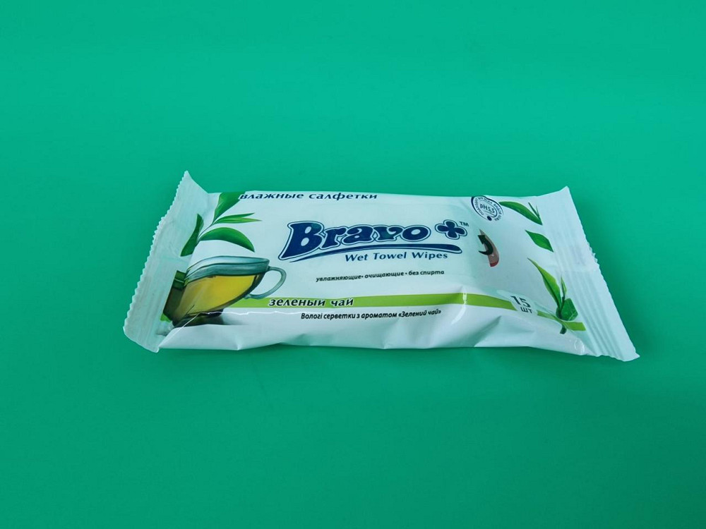 Влажная салфетка  15 шт 