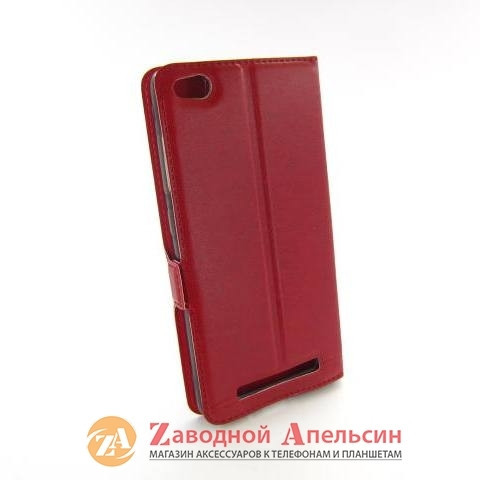 Чохол книжка Xiaomi Redmi 3 4A Smart Case (червоний) Одеса - фото 5