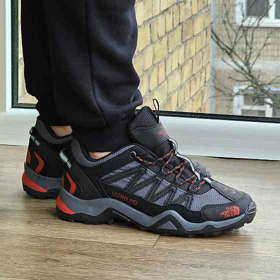 Чоловічі Кросівки Сірі The North Face Чорні Норт Фейс (розміри: 40,41,42,43,44) ВідеоОбзор Дніпро