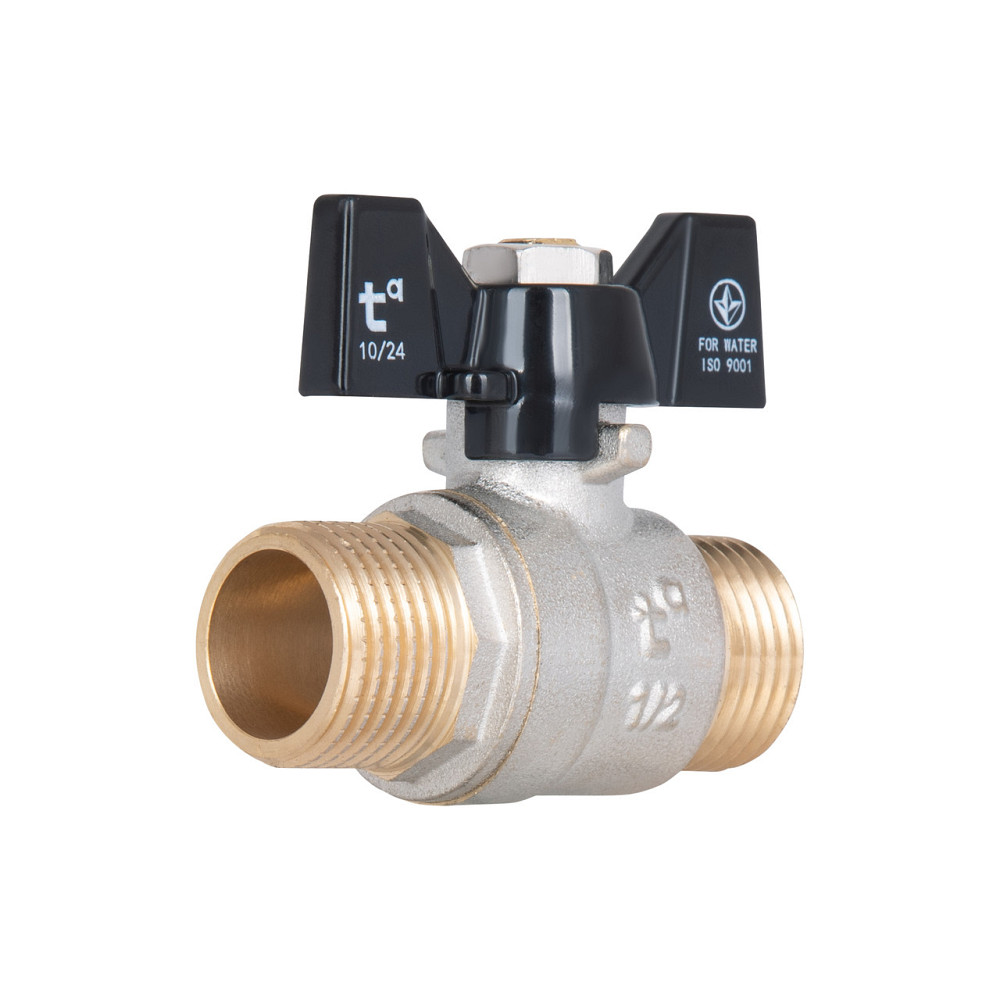 Кран кульовий Thermo Alliance Base 1/2" НН для води (метелик) SD606W15 Київ - фото 1