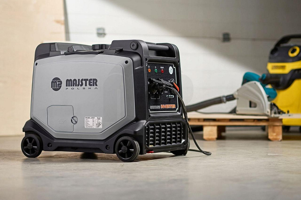 Инверторный бензиновый электрогенератор 3,8 кВт MAJSTER POLSKA MP0662 с AVR, тихий, с медной обмоткой (Польша) Киев - изображение 2