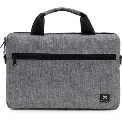 Сумка для ноутбука Vinga 14" NB1403 melange gray (NB1403GY) Вінниця - фото 2