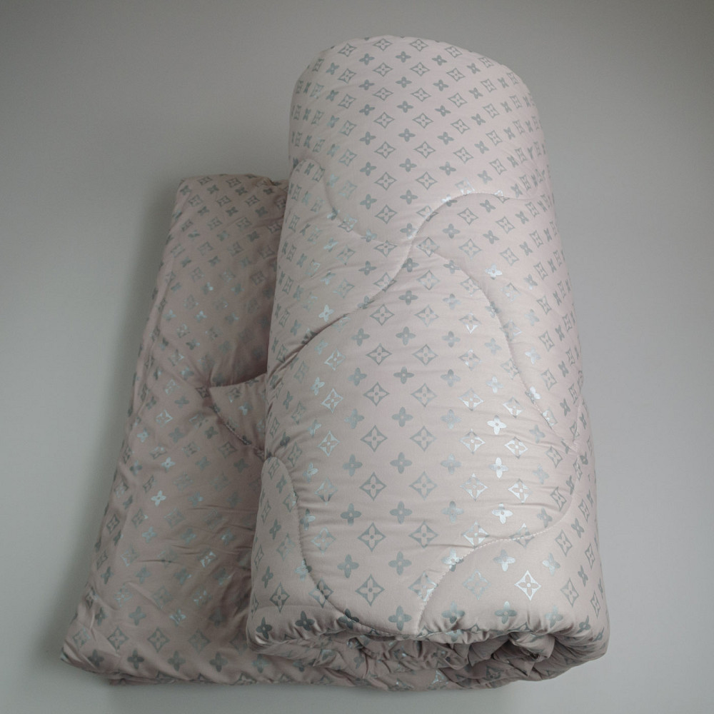 Ковдра силіконова зимова Жако Полісатин YouStar дитяча 110х140 см (Сріблястий) Суми - фото 2