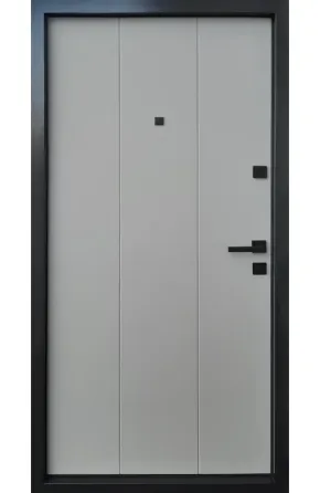 Вхідні двері Qdoors Преміум Kale Вертикаль-Ак антрацит/грей софт 950х2040 мм Київ