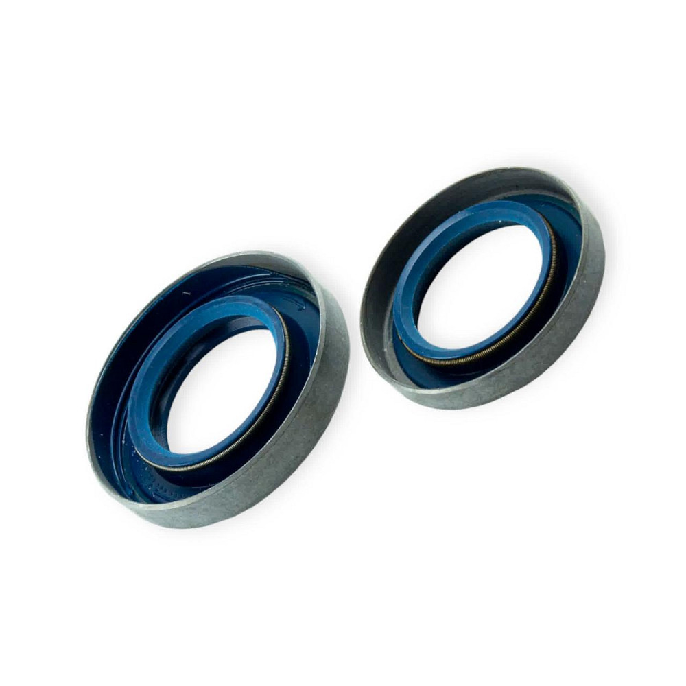 Сальник 2101 (к-кт 2 шт) (NBR-440 синій) КРТ КПП Мукачево - фото 1