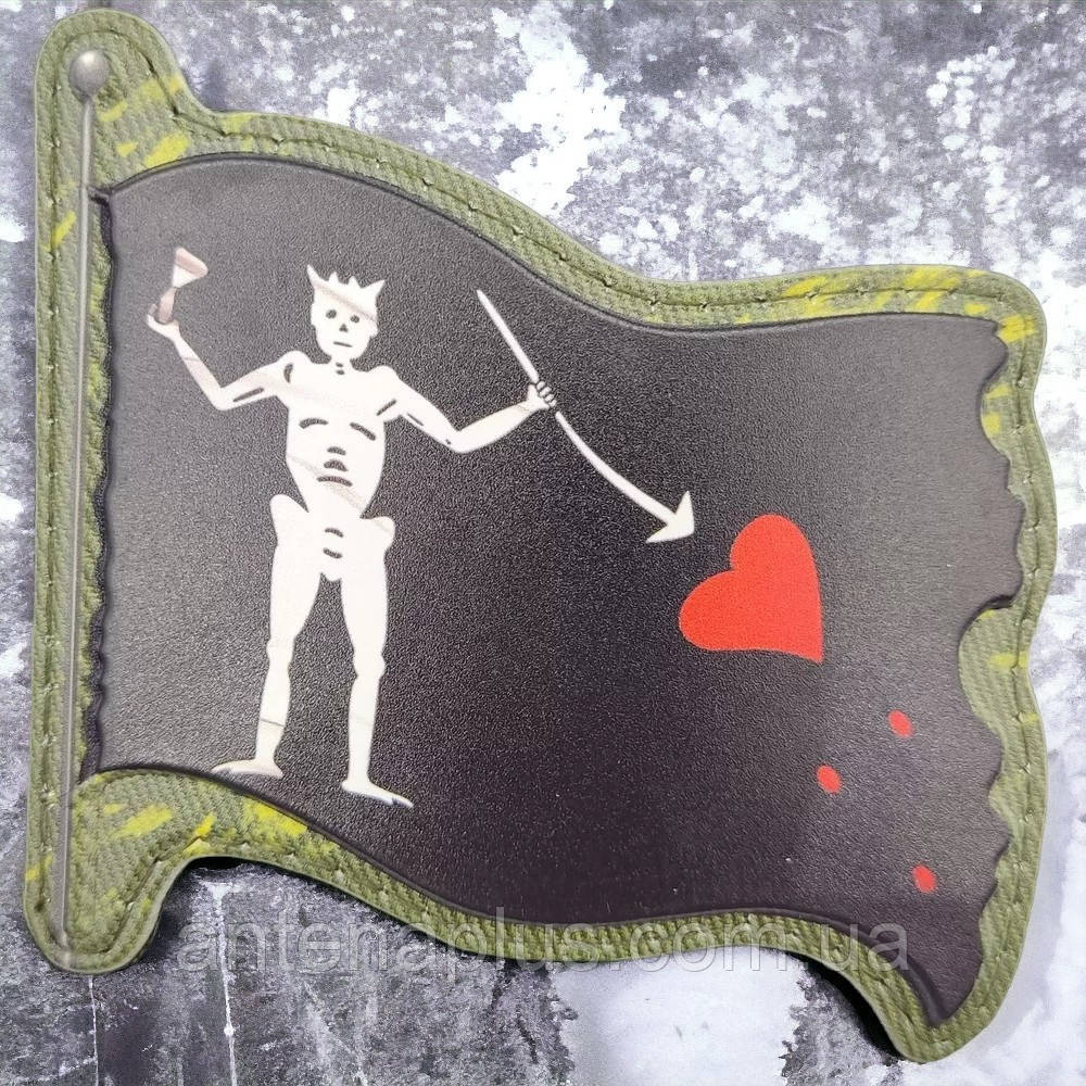 Флаг FOG Демон и сердце патч / шеврон Киев - изображение 1