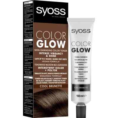 Відтінковий бальзам Syoss Color Glow Cool Brunette - Холодний Каштановий 100 мл (9000101679427) Вінниця