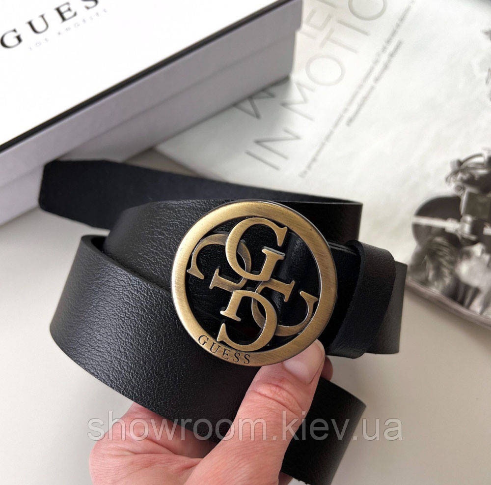 Женский кожаный ремень (4001) bronze 3 см Киев - изображение 3