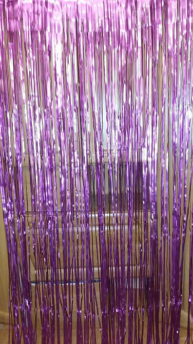 Дощик для фотозони матовий 1 м на 1 м малиновий Київ - фото 6