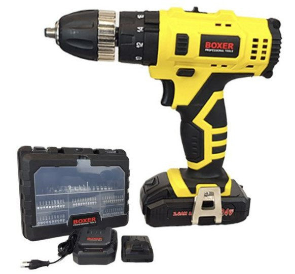Набор аккумуляторных дрелей SR-004 24В с 2 батареями и 72 аксессуарами для дома и профессионального использования. Одесса - изображение 2