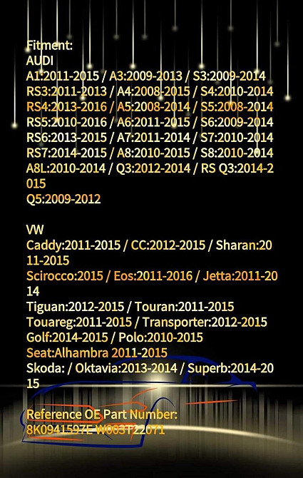 Баласт ксеноновий 8K0941597E D1S/D1R Прозорий 35W 12V блок розпалу HID для Audi VW (A1 A3 A4 A5 A6 A7 A8 Q3 Q5) Київ - фото 9