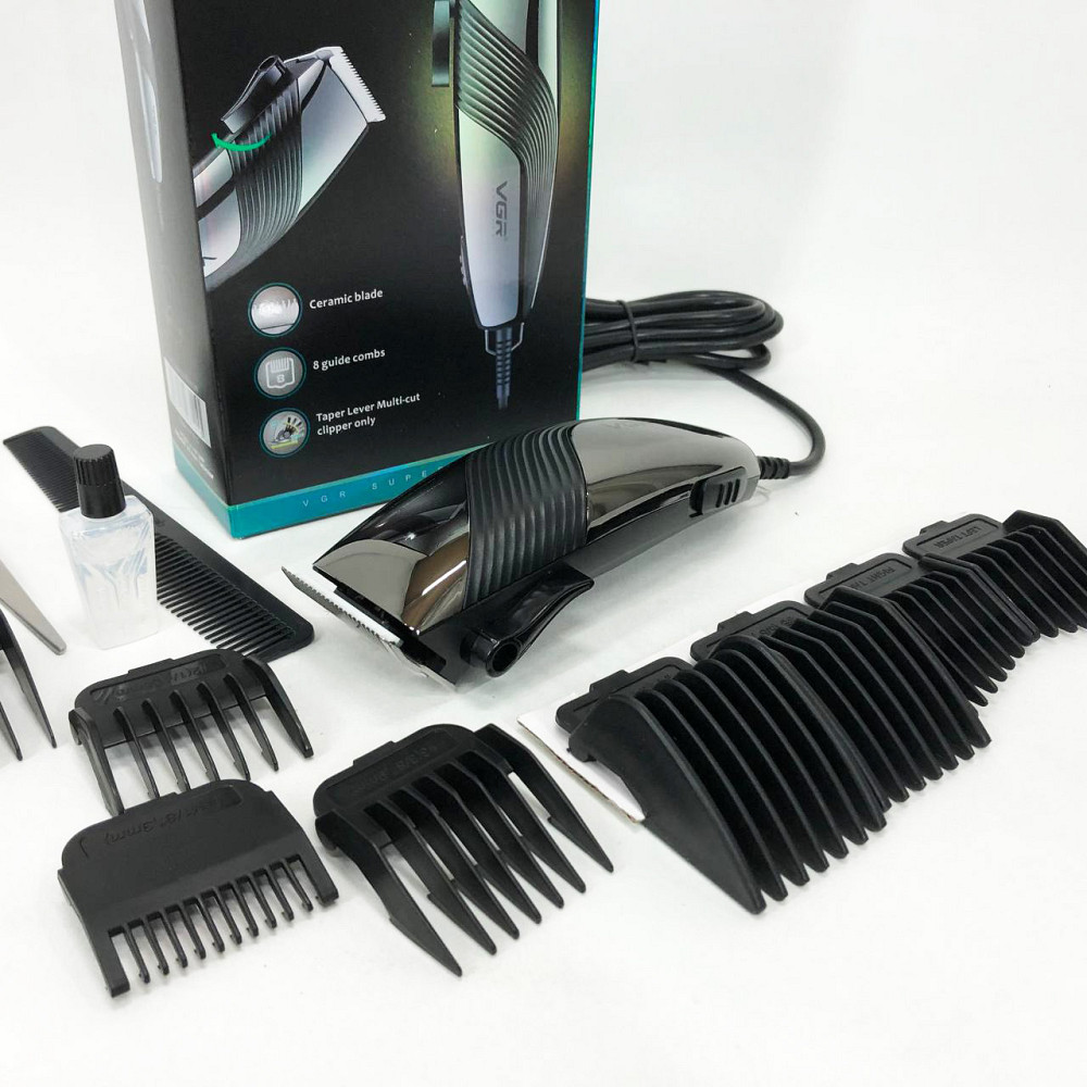 Профессиональная машинка для волос VGR, Электрическая машинка триммер для волос и бороды TA-82 Львов - изображение 8