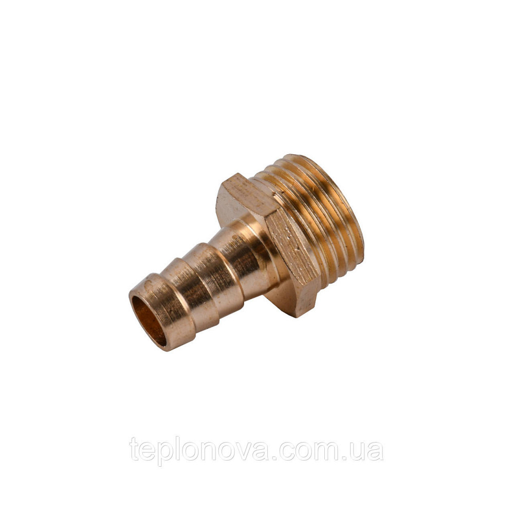 Штуцер 1/2″Н 12мм латунный LU3F2S OPTIMUM Черновцы - изображение 2