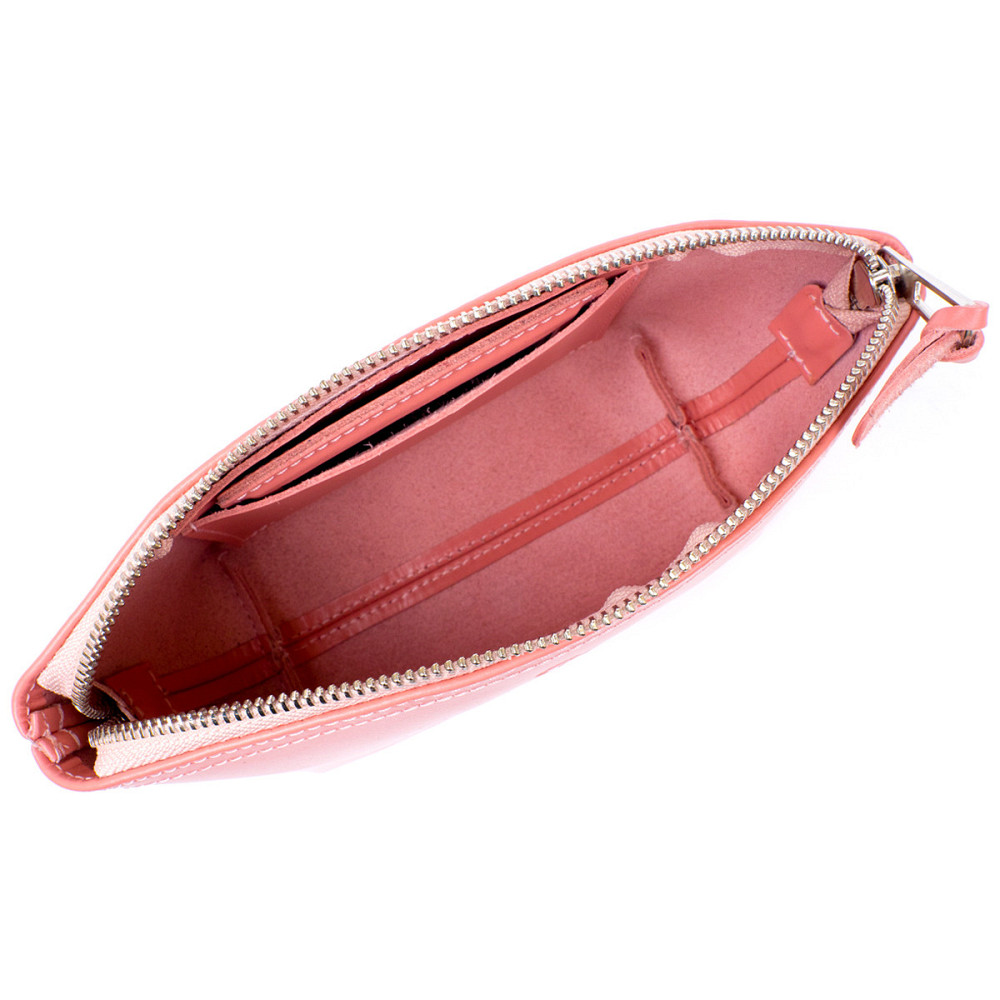 Жіноча косметичка зі шкіри Пудровая (GRANDE PELLE) Київ - фото 7