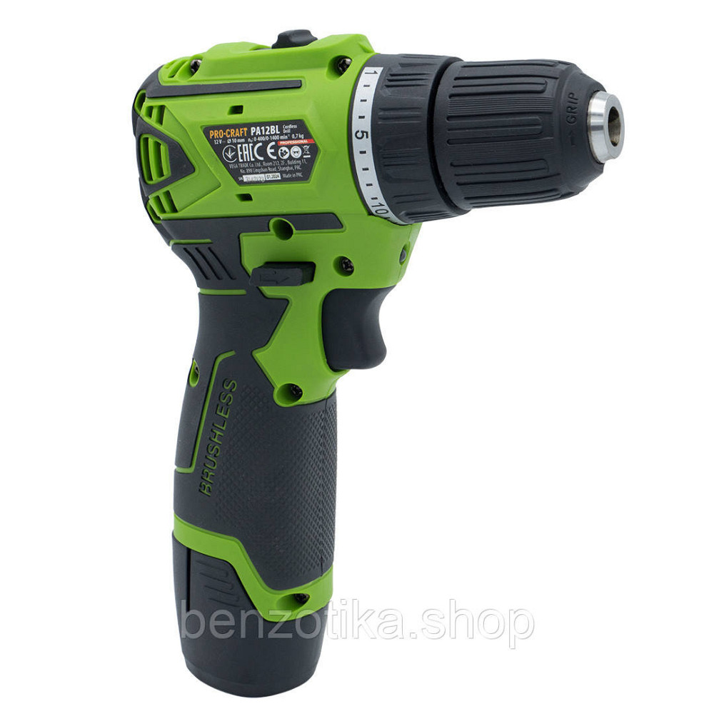 Шуруповерт Procraft PA12BL (з 1 акб та зп) Киев - изображение 3