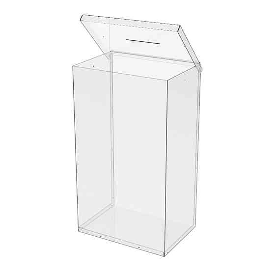 Ящик EKOSTAR без замка для пожертвований и сбора денег 290x200x500. Объем 29 литров Киев