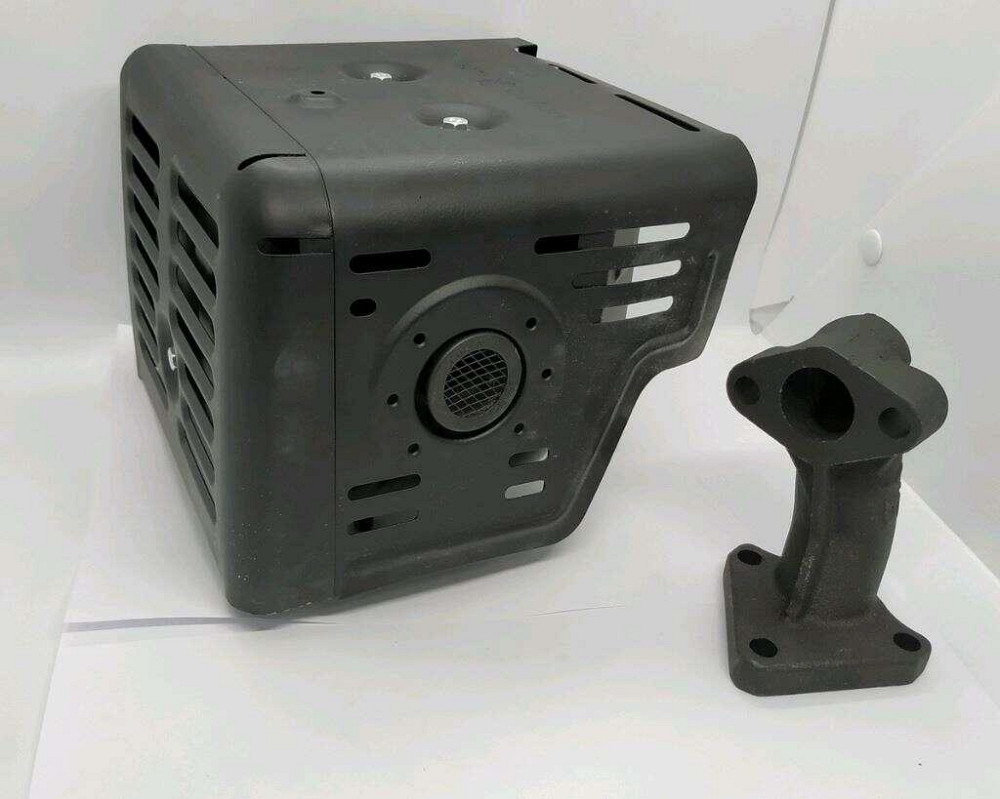 Глушитель мотоблок 177F/188F (9/13Hp) Мукачево - изображение 1