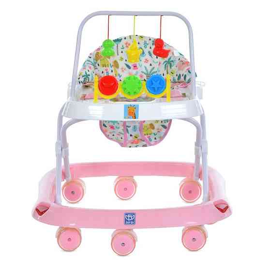 Ходунки дитячі M 0541C-6 з підвісками, рожевий Вінниця