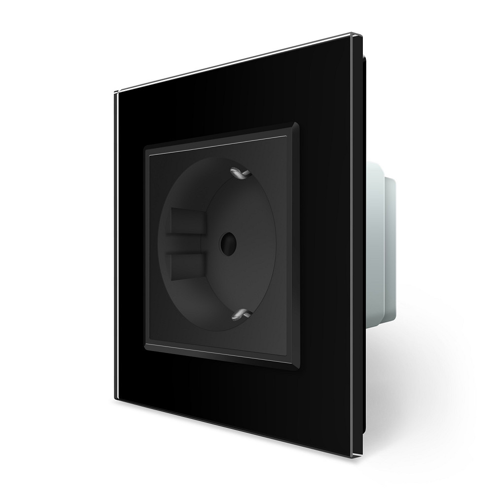 LIVOLO Розумна розетка ZigBee з заземленням Livolo чорний (VL-FCTC16AZ-2BP) Коломыя - изображение 3