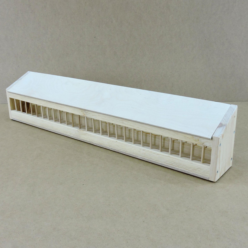 Дерев'яна годівниця для голубів "Лагор 80" без покриття Миколаїв - фото 3