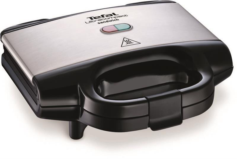 Бутербродниця Tefal SM155212 чорний із сріблястим Харків - фото 2