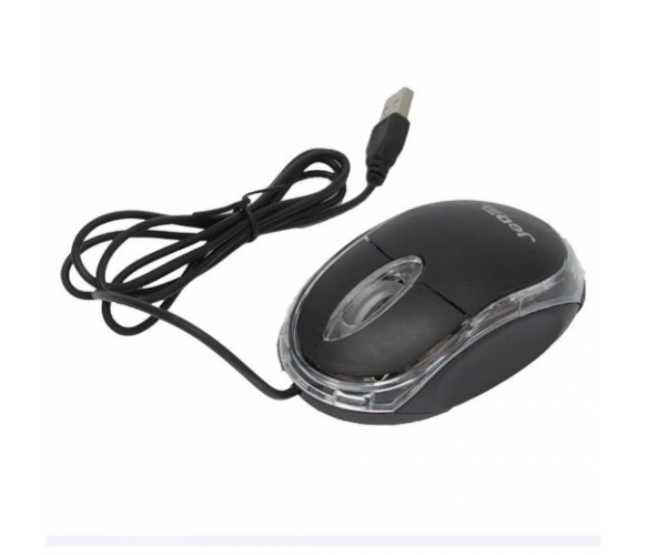 Мышка компьютерная проводная JEDEL TB220, Black Полтава - изображение 1