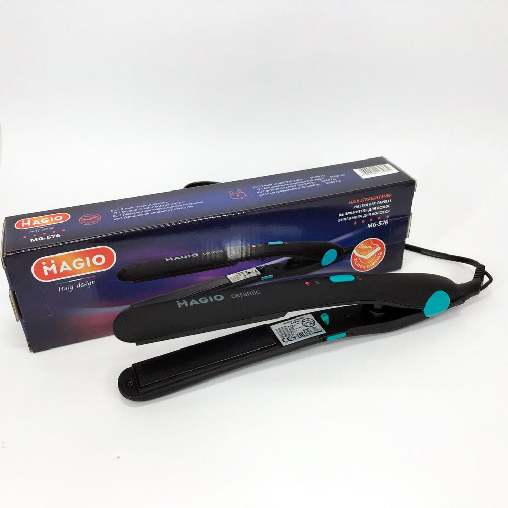 Плойка праска гофре випрямляч, Щипці для волосся, Широка праска для випрямлення волосся RX-28 Львів - фото 4