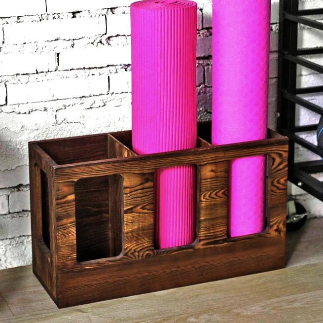 Органайзер килимків для йоги "Мадея" трюфель Миколаїв - фото 1