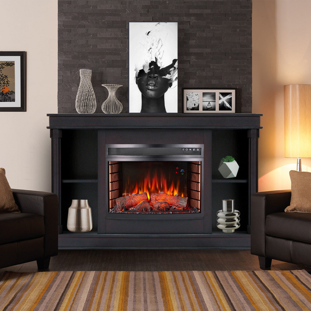 Камінокомплект ArtiFlame Brittany AF25 венге з обігрівом і звуком горіння вогню Львів - фото 5