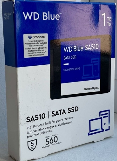 Накопичувач SSD WD Blue SA510 1Tb. Харьков - изображение 6