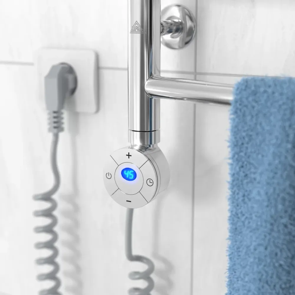 Електронагрівач ТЕН для рушникосушарки LUX 03 M-300 Хром 300W Київ - фото 2
